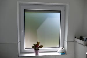 Milchglas Fenster