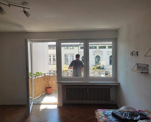 Wohnzimmer Fenster nachher