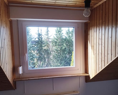 Energieeffizientes Gaubenfenster - nachher